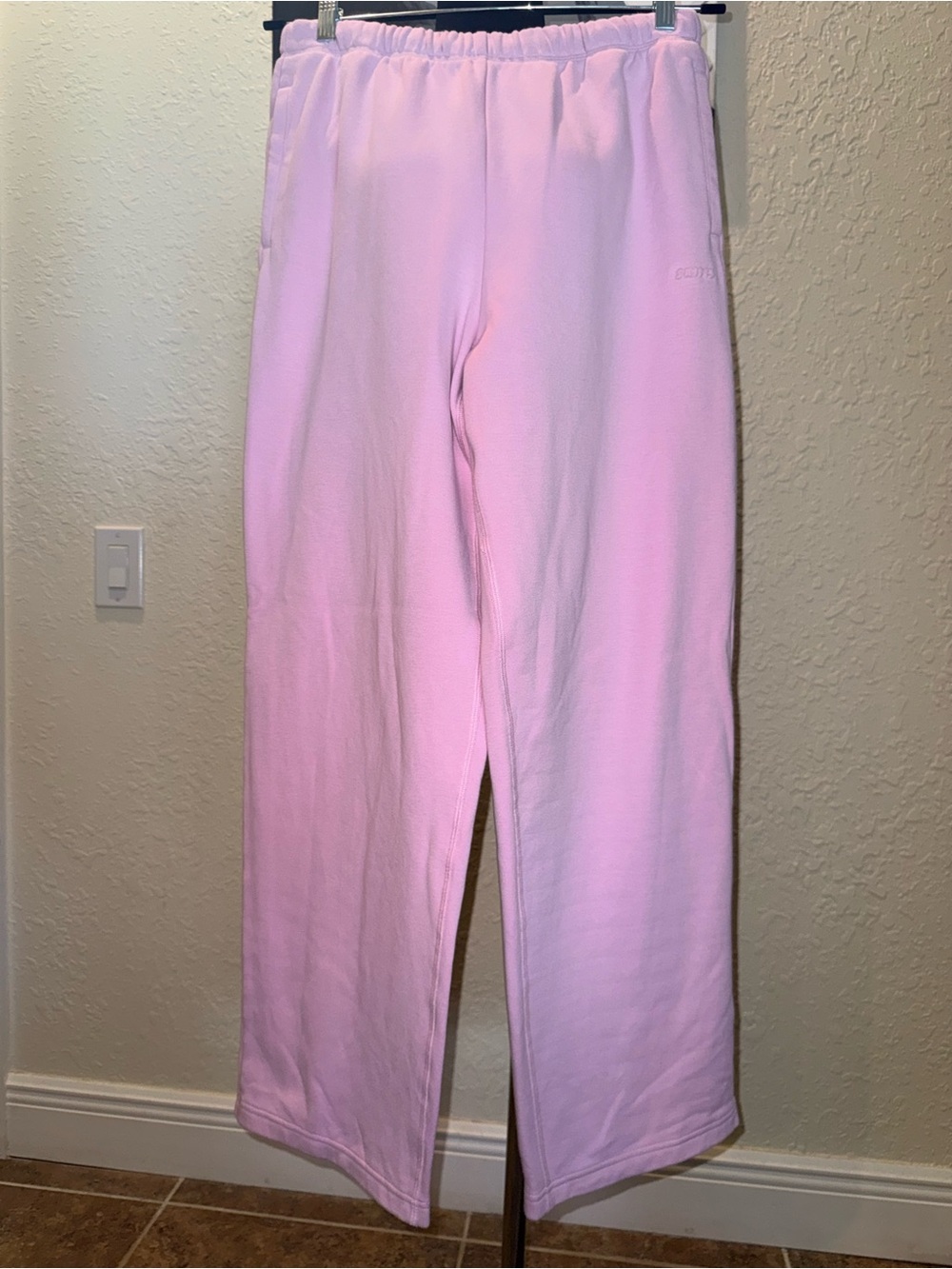 SKIMS Fleece Wide Leg Sweatpants - Medium - EUC 🩷